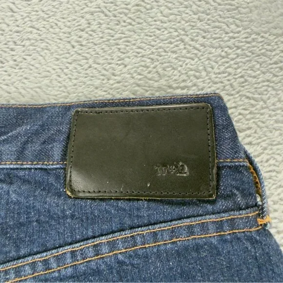 Wings + Horns Men Size 36x34 Cone Mills Selvedge Raw Denim
